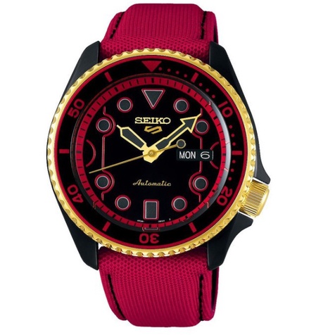 Seiko 5 Sports SRPF20K1 / SRPF20 X Street Fighter KEN