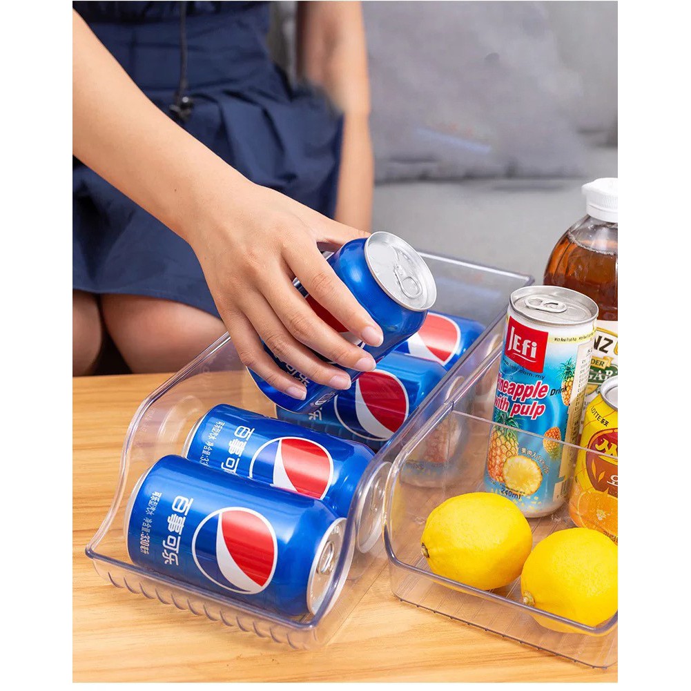 Mega_1688 Kotak Kontainer Tempat Wadah Penyimpanan Toples Makanan Sayur Buah Kaleng Beer Soda Botol MG958