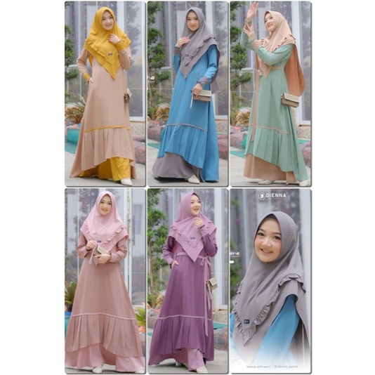 Rayhana Reborn Gamis Set by Dienna