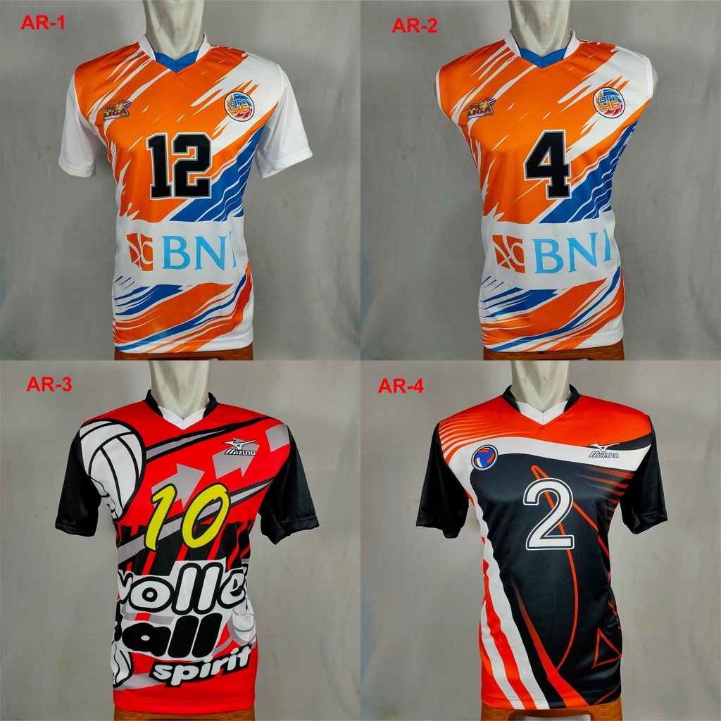 jersey proliga bni46 2022 kaos atasan bni voli jersey printing voly volley