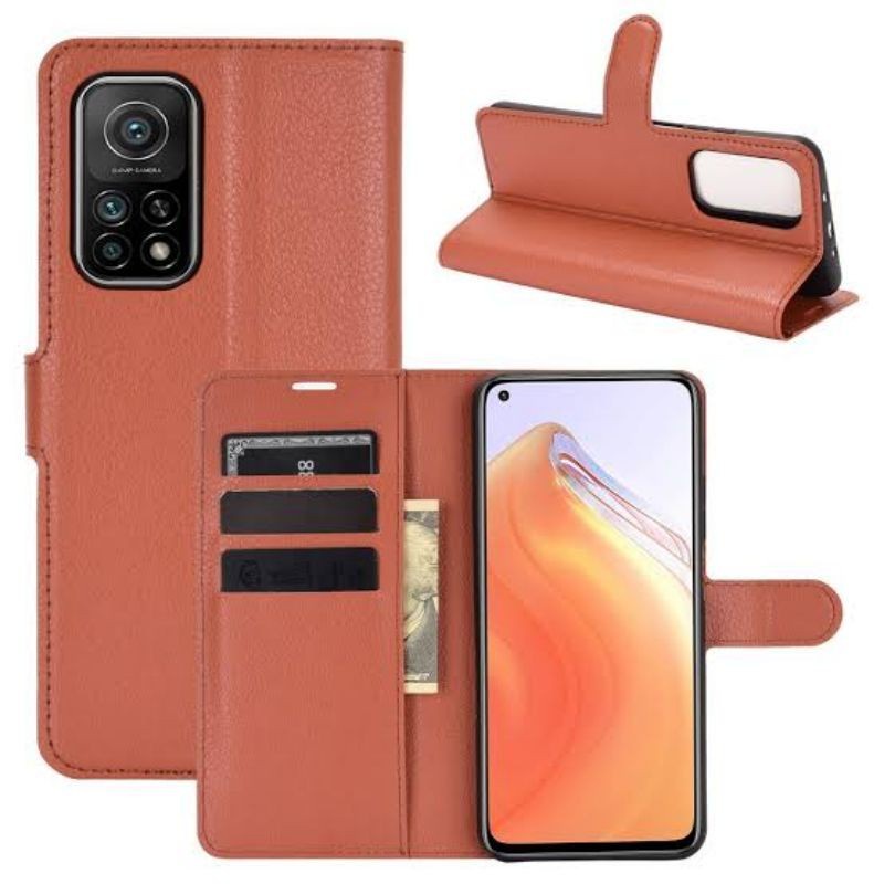 XIAOMI 11T 11T PRO MI 10 T MI 10T PRO CASE LEATHER BOOK COVER PREMIUM FLIP KULIT BUKU WALLET SILIKON KARET CASING COVER STANDING STAND