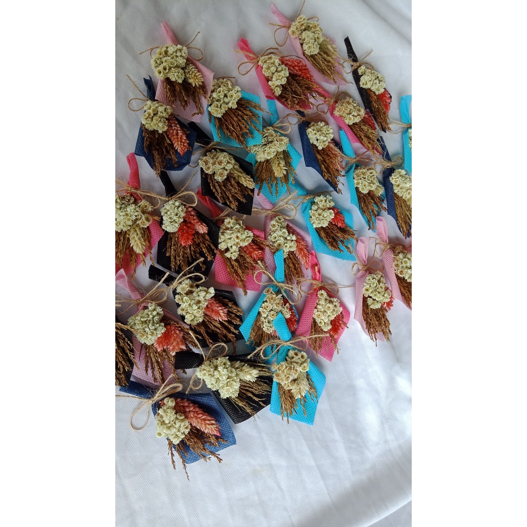 Bucket Bunga Mini / Bucket Bunga Kering / Dried Flower