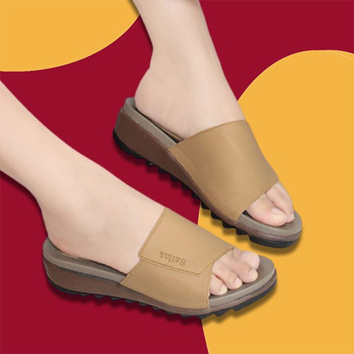 [TC09] SANDAL WEDGES WANITA TALI SENDAL FASHION TERBARU SLOP SELOP SLIP KEKINIAN CEWEK MURAH PLATFORM SIMPLE DEWASA KONDANGAN