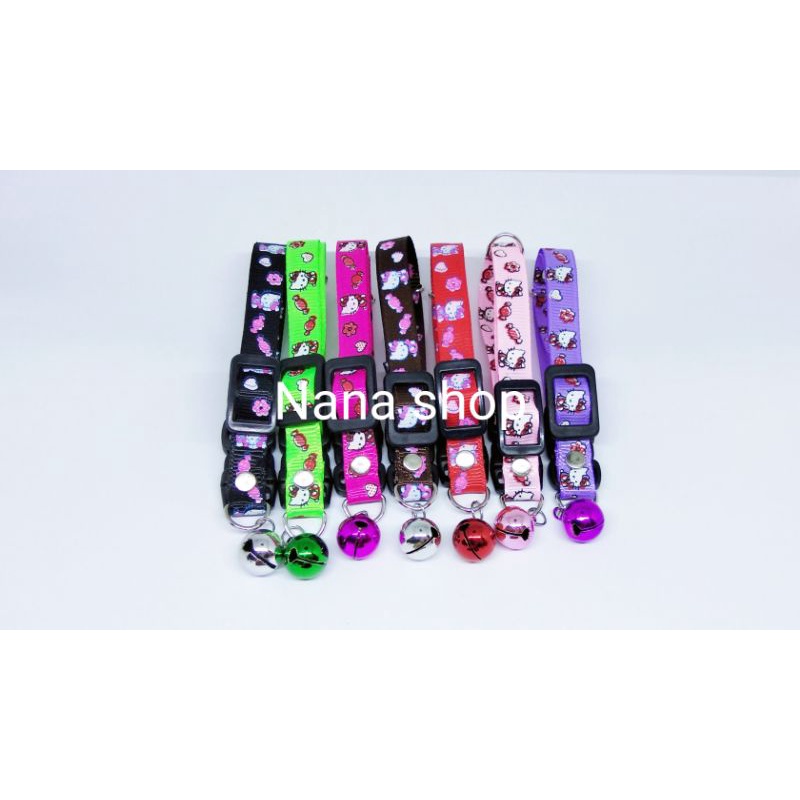 Pet collor kalung leher kucing anjing kelinci lonceng 14mm