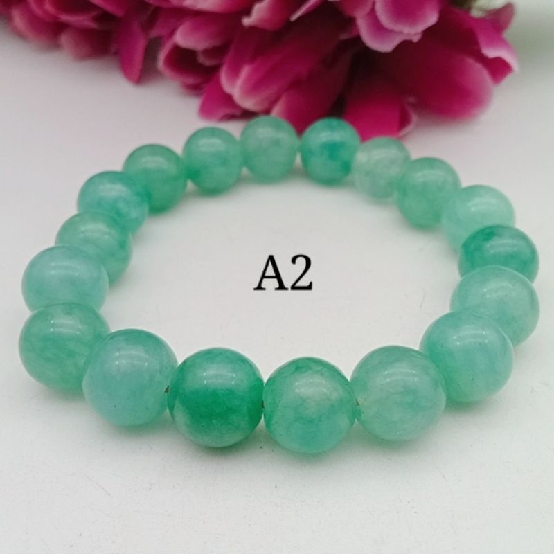 Gelang asli batu giok warna hijo lapis emas impor terlucu
