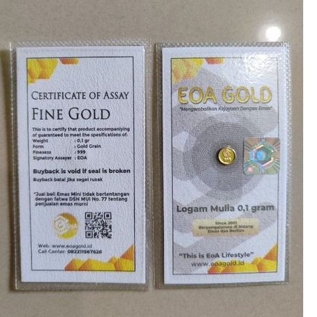 Logam mulia EOA gold