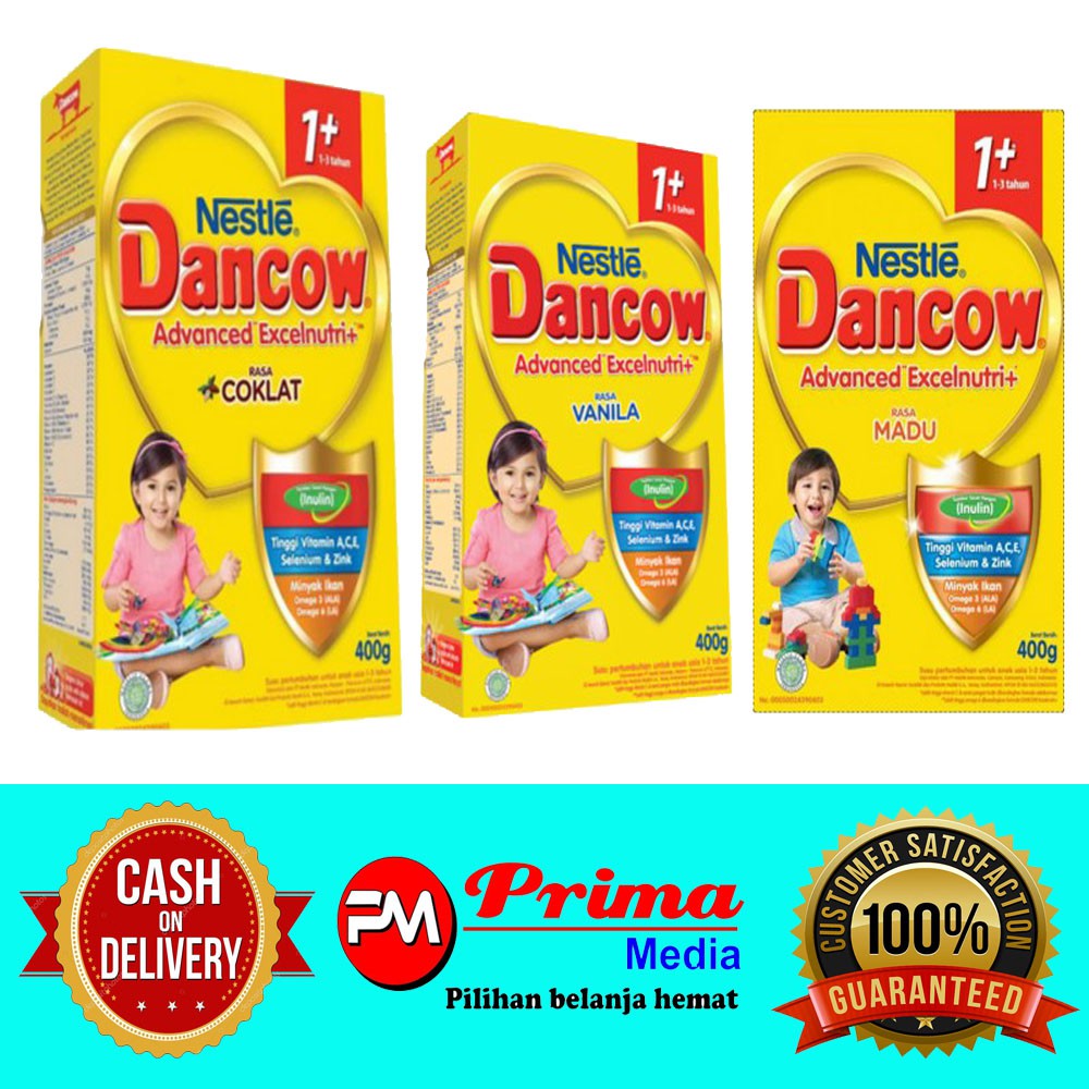 

Nestle Dancow 1+ (1-3 Tahun) 400g