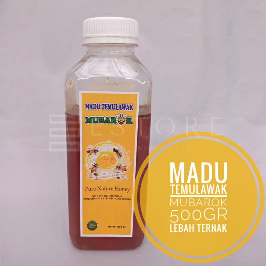 

[ASLI] Madu Asli Lebah ternak Madu Temulawak 500gr #MUBAROK