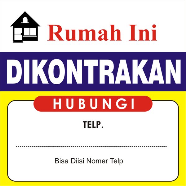 Diskon SPANDUK RUMAH DIKONTRAKAN Limited