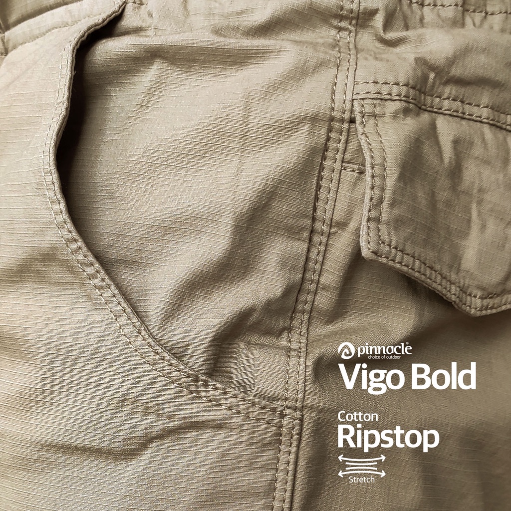 Pinnacle Vigo Long Bold - Khaki