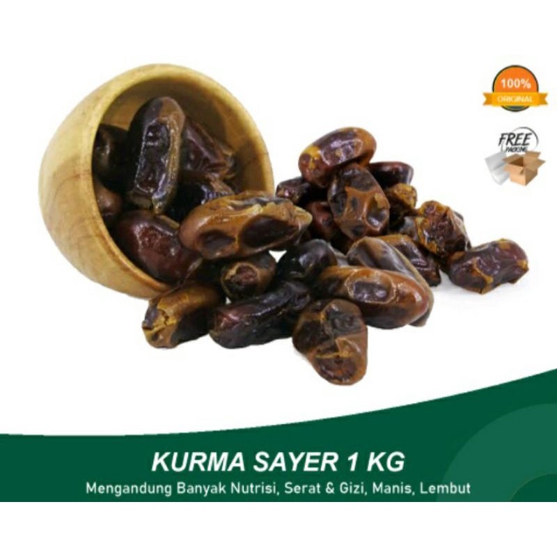 

KURMA SAYER BASAH 1KG UNTUK BUKA PUASA