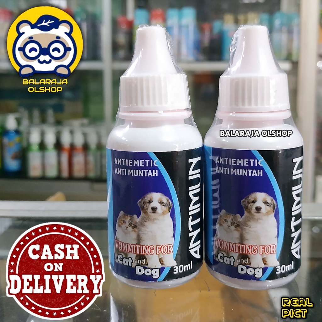 OBAT KUCING MUNTAH DAN MUAL-MUAL - ANTIMUN CAT DOG