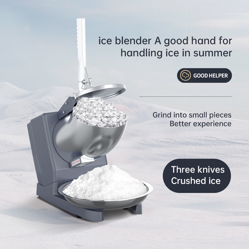 KAISA VILLA Mesin Serut Es Alat Penghancur Es Mesin Giling Es Ice Crusher Machine