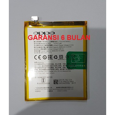 Baterai Battery Batere F3+ F3 Plus R9s+ R9s Plus Oppo BLP623 / Original