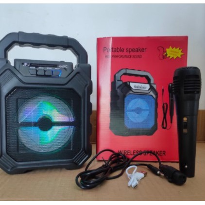 Speaker Bluetooth YD 668 + Mic High Quality