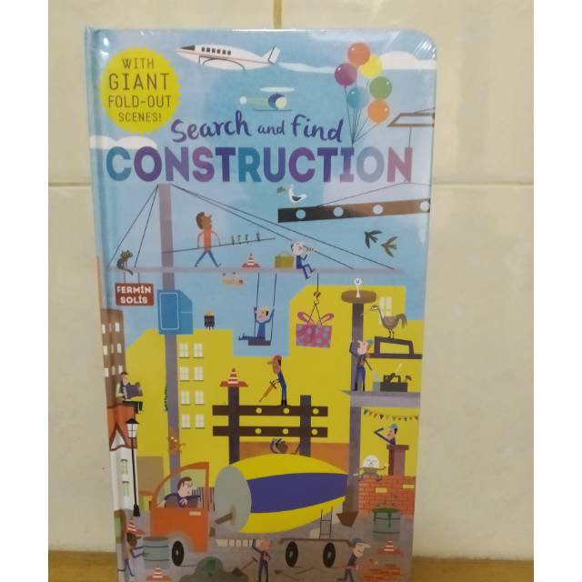 Search and Find Book: Construction