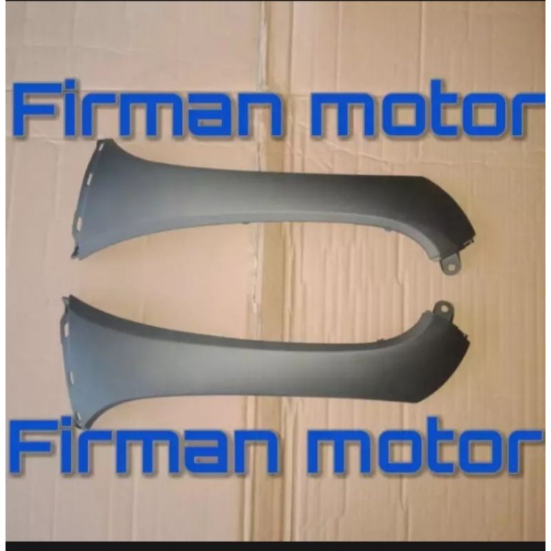 cover sayap sirip tebeng samping Scoopy fi 2016-2019 abu abu dof