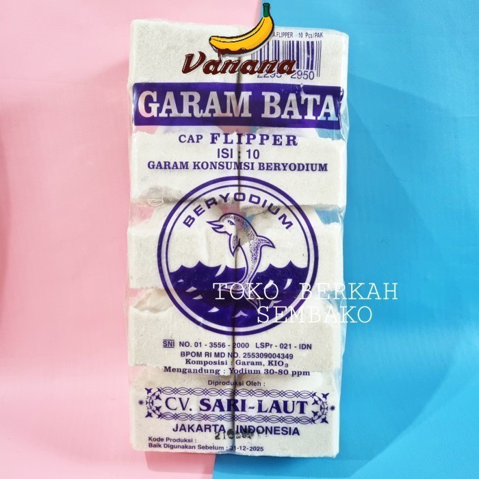 

Garam Bata Isi 10 Cap Flipper / Garem Salt 2kg