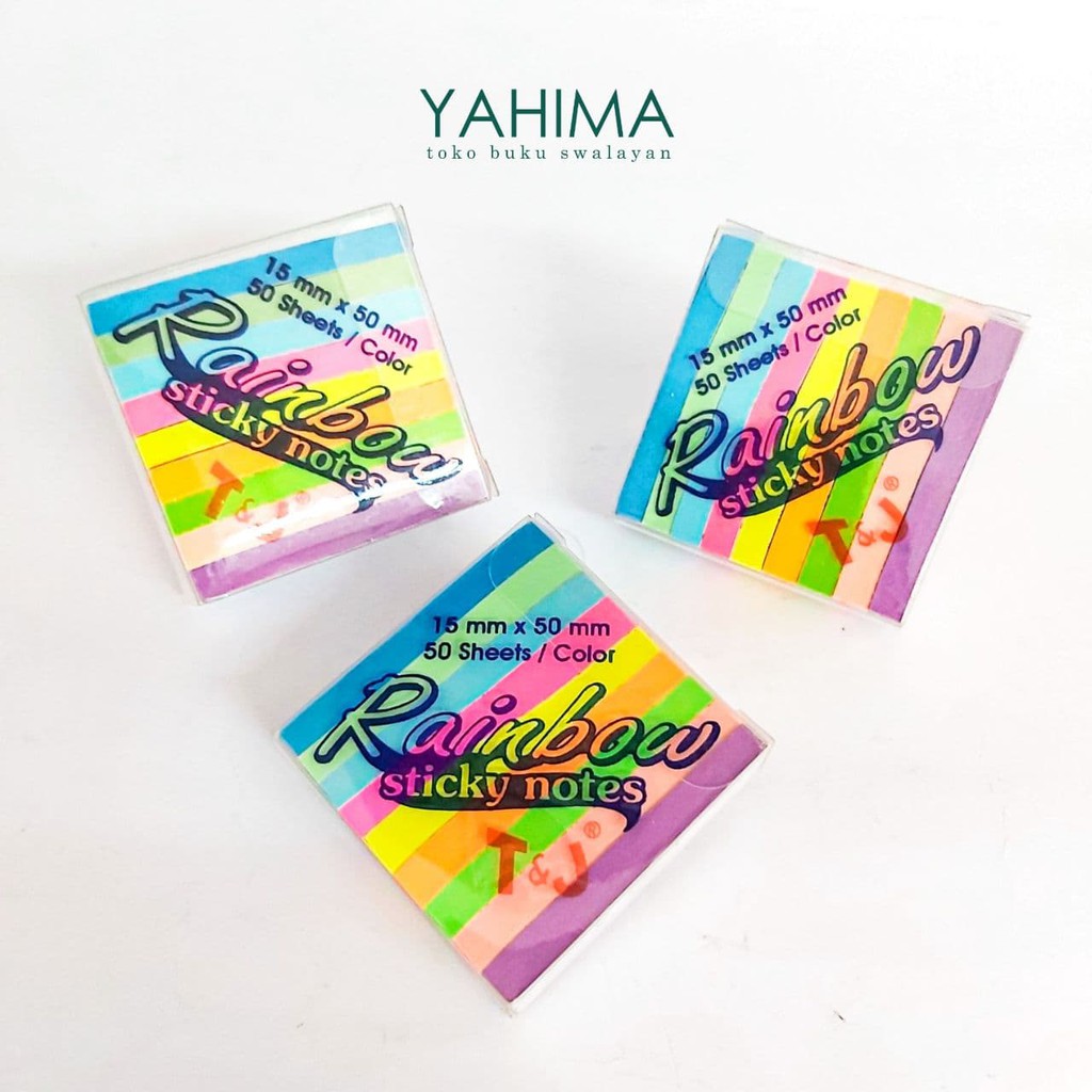 

Sticky Notes Rainbow / Pembatas Buku