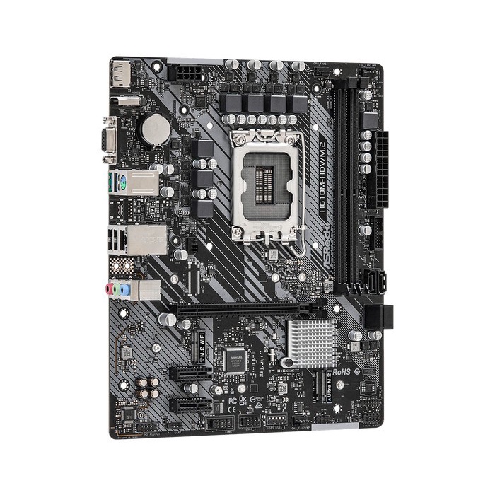 Motherboard ASRock H610M-HDV/M.2 | m-ATX | Intel LGA 1700 | DDR4