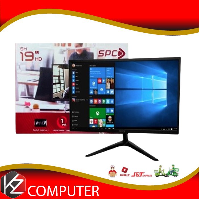 MONITOR LED SPC SM-19HD 19 Inch VGA HDMI Garansi Resmi