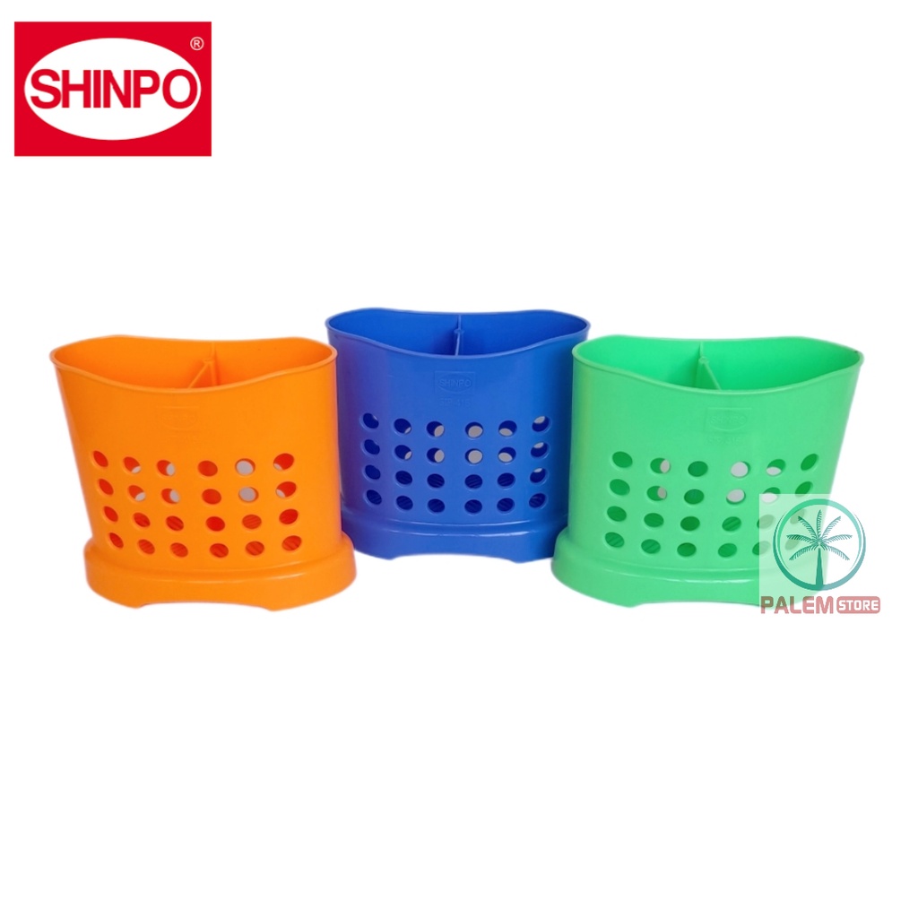 SHINPO SIP 415 CUTLERY HOLDER 2 SEKAT | TEMPAT SENDOK MULTIFUNGSI | TEMPAT SENDOK PLASTIK SHINPO