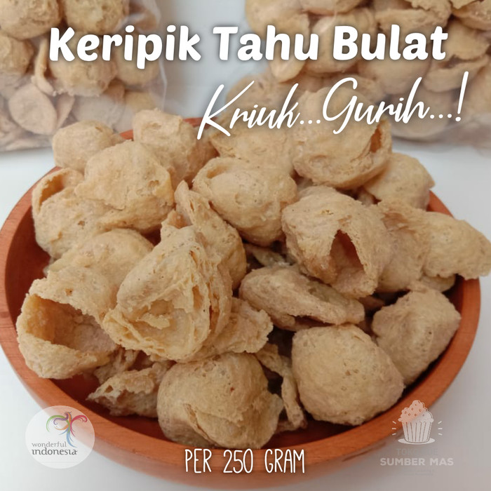 KERIPIK / TAHU BULAT / KULIT TAHU BULAT CAMILAN KILOAN 500 GR