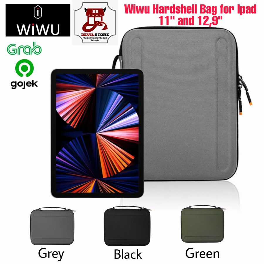 Wiwu Military EVA Hard Case Organize Bag for Ipad 11&quot; and Ipad 12,9&quot;