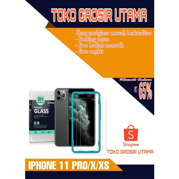 IBYWIND - TEMPEREDGLASS IPHONE 11 PRO / X / XS