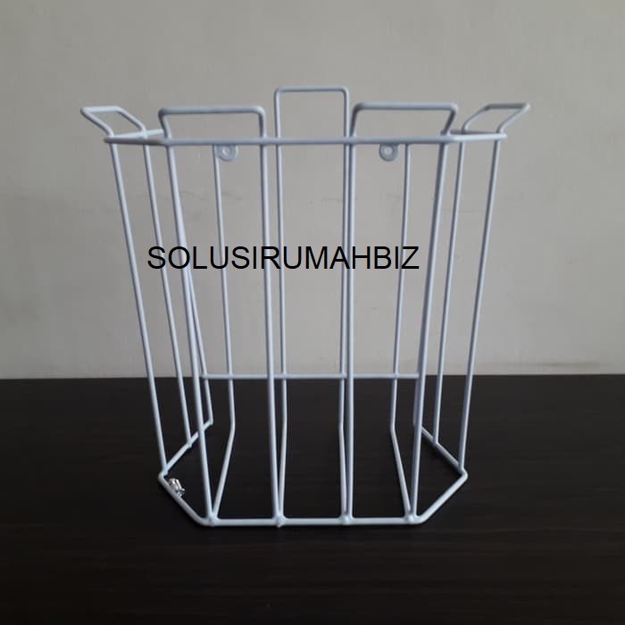 TEMPAT SAMPAH 28.5 x 19 x 31 KERANJANG LAPIS PVC COATING HPL INTERIOR