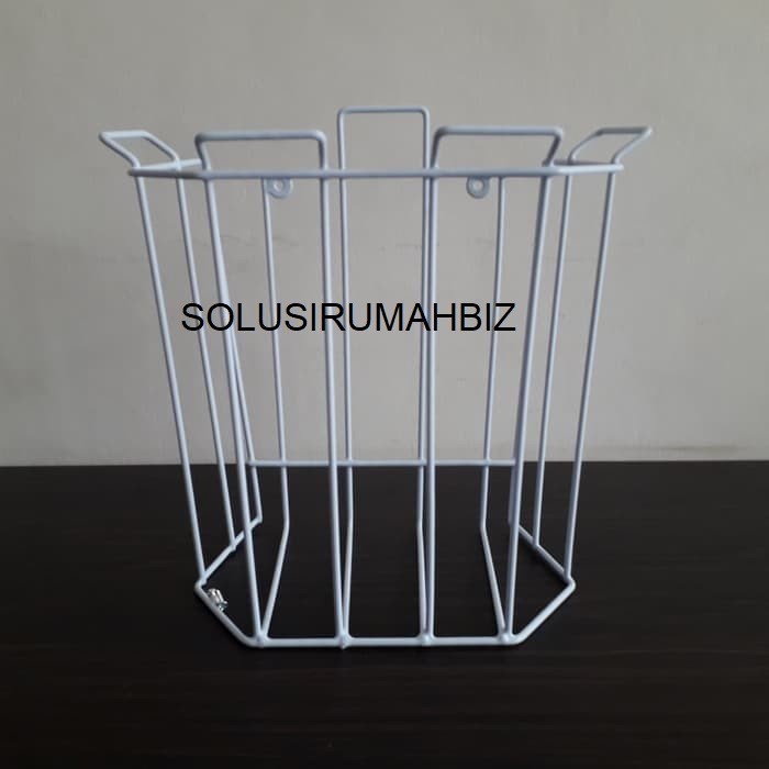 TEMPAT SAMPAH 28.5 x 19 x 31 KERANJANG LAPIS PVC COATING HPL INTERIOR