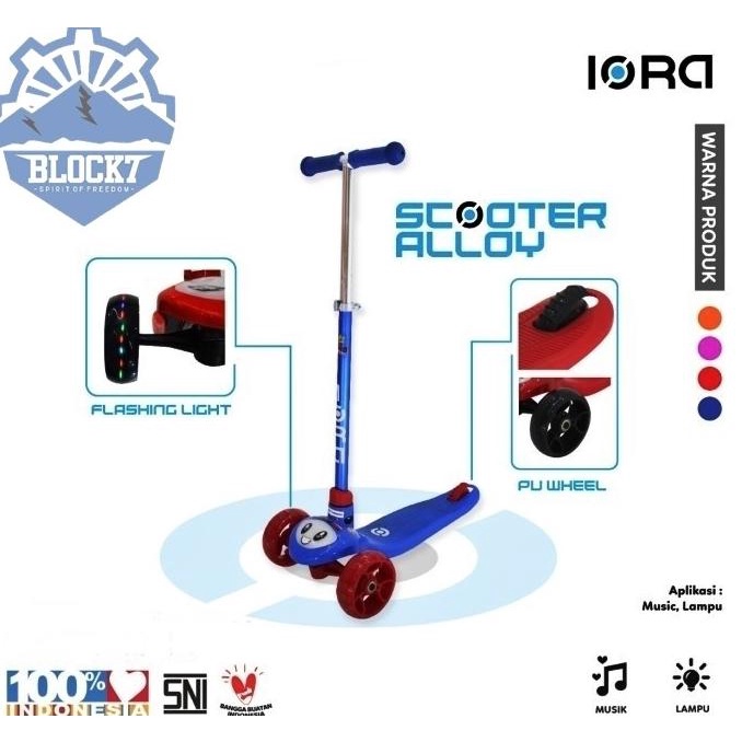 SKUTER ANAK/SCOOTER ANAK/SKUTER ANAK RODA 3/SCOOTER ANAK RODA 3/SKUTER