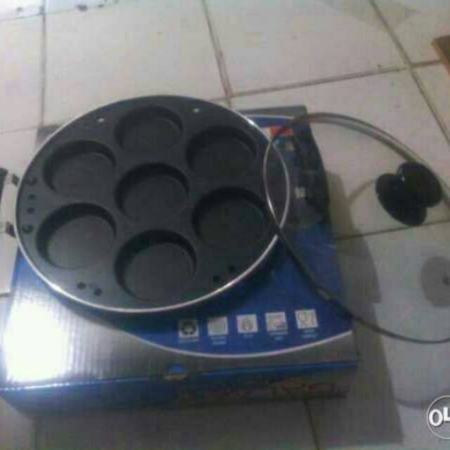 Martabak Mini Teflon 7 Lubang