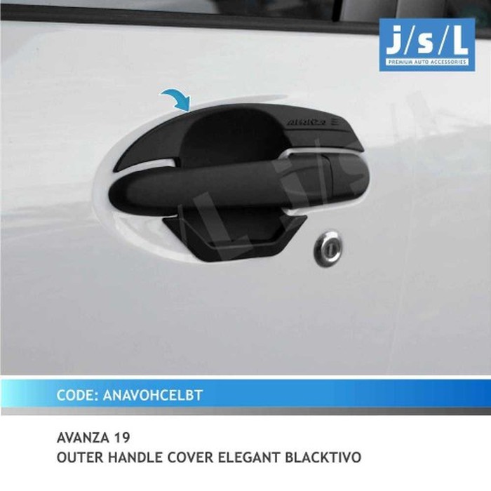Outer Handle Avanza 2019 Elegant Blacktivo