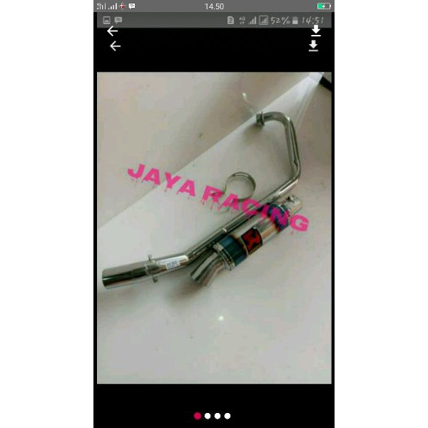 TOPPP knalpot racing akrapovic vixion