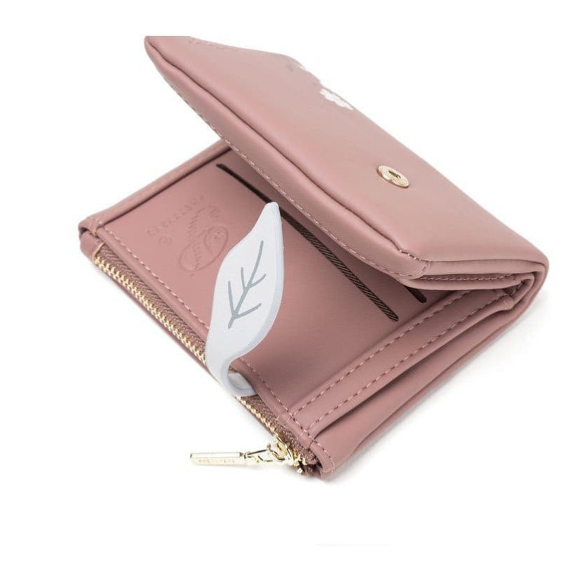 Prettyzys - ORI - DAISY SMALL WALLET - Dompet wanita - Dompet kartu - Dompet import