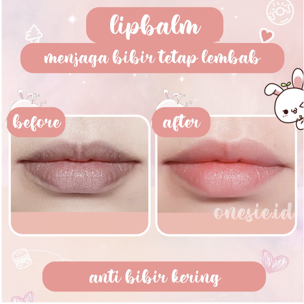 HONEY MILK PEACH OOLONG Lipbalm Pelembab Bibir Lips Moisturizing Lip Balm Lip Gloss Berfungsi Membuat Bibir Yang Lembab  XX013