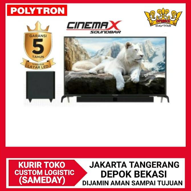 POLYTRON CINEMAX SOUNDBAR LED TV-PLD 32B1550