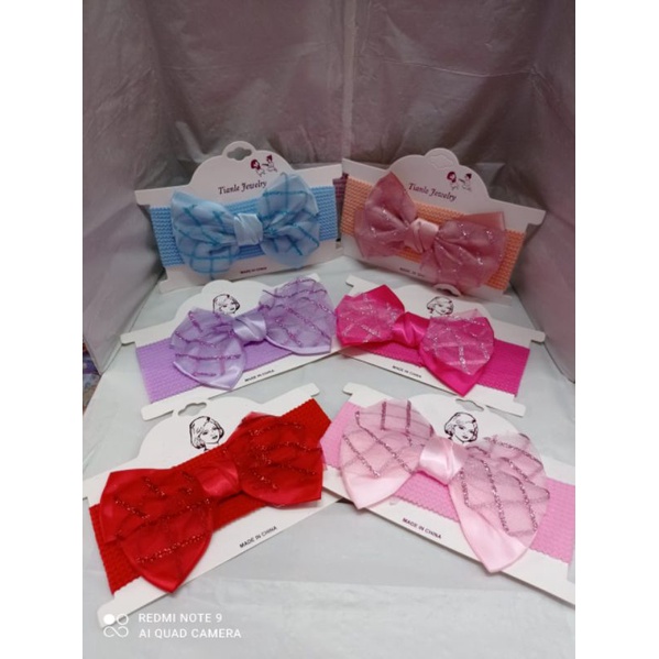 6 pcs bandana rambut bayi