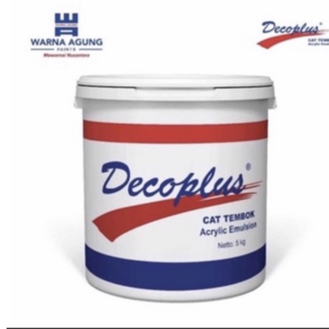 Cat Tembok Interior Decoplus 25kg Super White SW