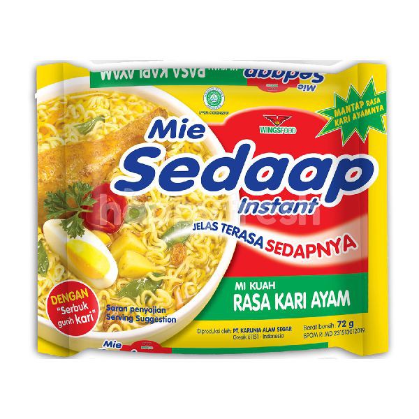

Sedaap Mi Kari Ayam 76g