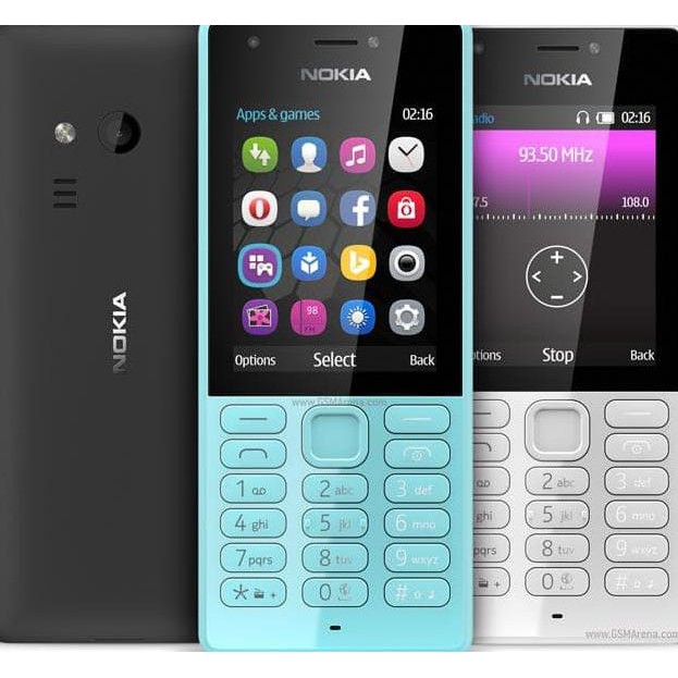 TERMURAH NOKIA 216 NEW GARANSI RESMI NOKIA INDONESIA - Hitam READY STOCK