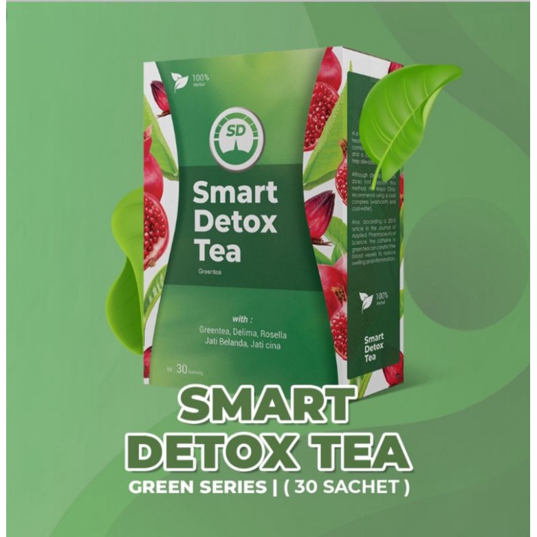 Smart Detox Tea Teh Hijau Diet Pelangsing Penurun Berat Badan Peluntur Lemak Perut Terbaik di Dunia