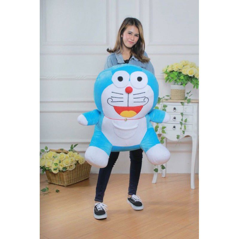 Boneka doraemon jumbo besar 80cm
