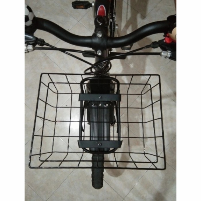 Aksesoris Sepeda - Paket Lengkap Keranjang Sepeda+Rak Pannier Diy/Mtb/Federal - Pannier Claim, Set