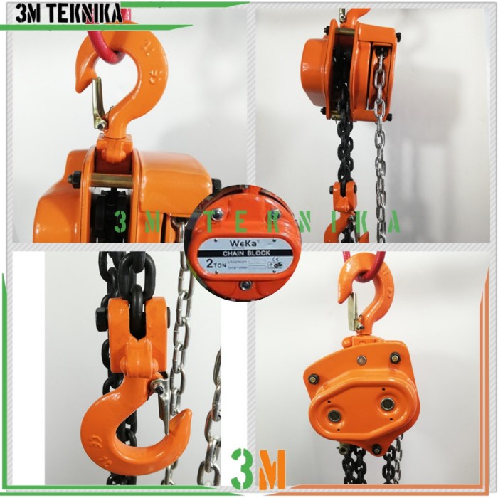 Chain block WEKA 2 Ton 15 Meter TAKEL 2 TON MADE IN GERMANY(3Mt)