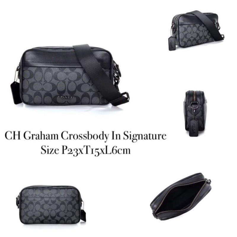 coach graham crossbody in signature