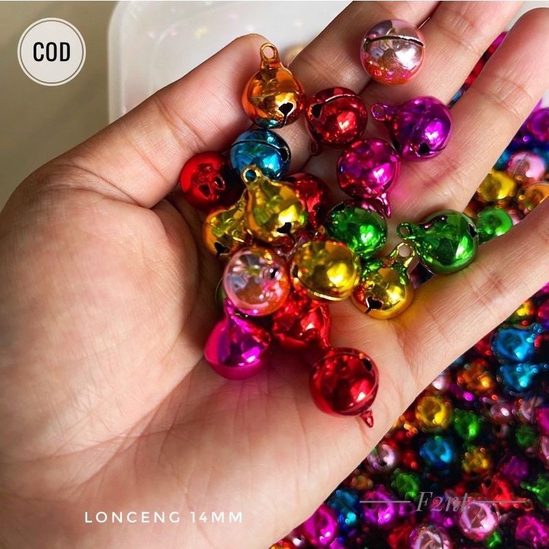 Lonceng kucing ukuran 14mm berbunyi