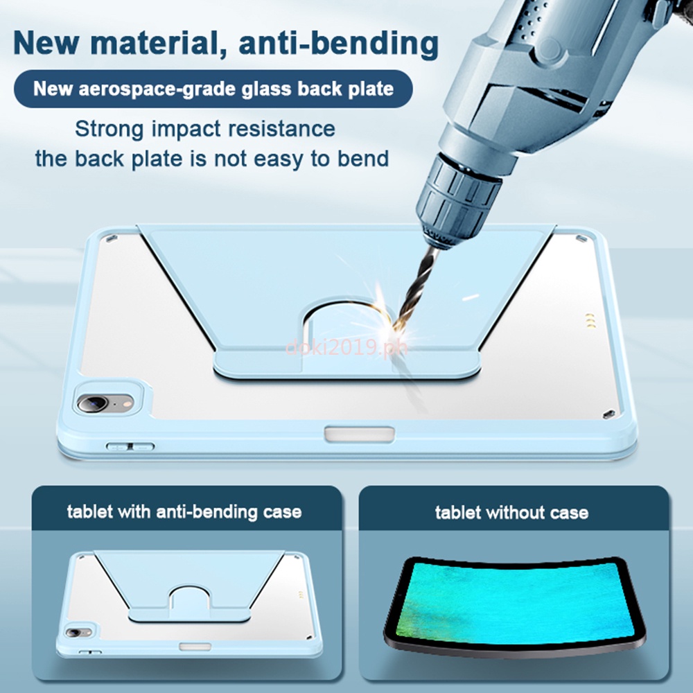 Casing Hybrid iPad Pro 12.9 &quot;Gen 2021 5th Generation 12.9&quot; 4th / 3rd Shockproof Dengan Holder Pensil