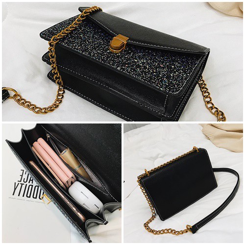 GI 2079 RISCE TAS SELEMPANG IMPORT WANITA CEWEK PEREMPUAN JAKARTA BATAM